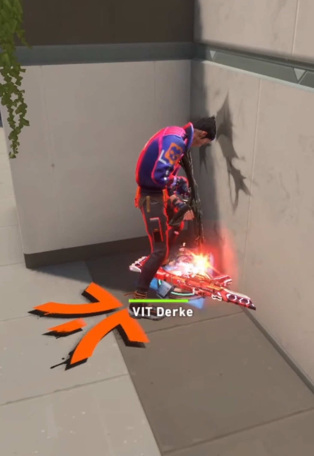 This one backfired fast 💀💀💀 #vctemea #valorantclips #derke 