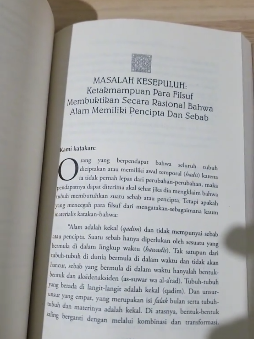 #TahafutAlFalasifah #AlGhazali #FilsafatIslam #BookTokIndonesia #TikTokFilsafat #IslamicPhilosophy #BukuFilsafat #KajianPemikiran #AkalDanIman #SejarahPemikiran #creatorsearchinsights 