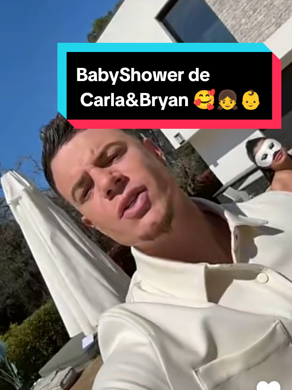 Adrien est invité à la Babyshower de Carla&Bryan👶👧🥰  Félicitations à eux 🥰 #@Carla_calon_1  #@Bryan Boy  #babyshower #grossesse  #félicitations #boy #Girl  #rediff 
