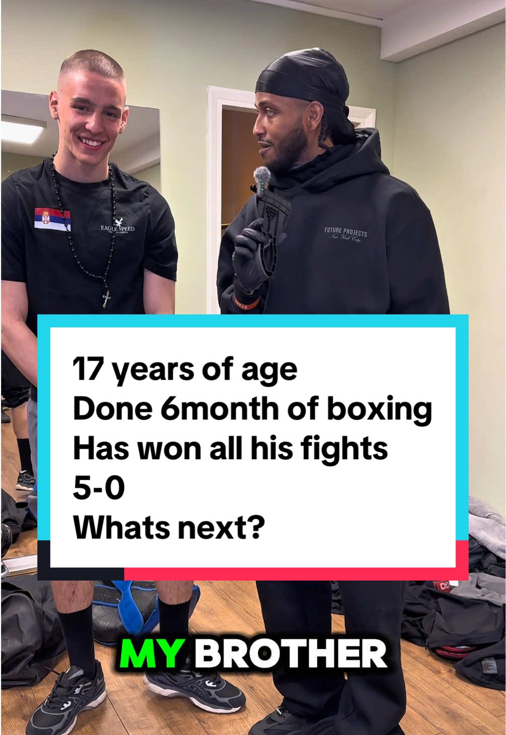 I can't believe this guy is only 17 years old-- 6 months of fighting and his 5-0. Really putting in the work. Definitely one to watch for!                                         @Mića.381🦅 Serbian Tank🥊.      #foryoupage❤️❤️ #leicester #explore #fyp #quiz #boxing🥊 