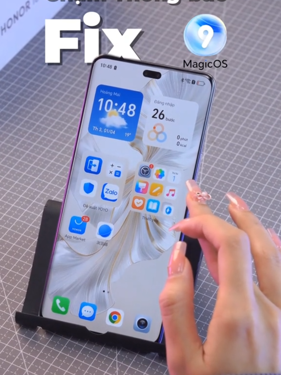 Hướng dẫn fix thông báo Honor nội địa trên MagicOS 9 #SonPixel #Honor #MagicOS9 #tipsandtricks 
