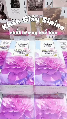 Khăn giấy nhà Sipiao dùng đúng thích luôn á, mà záa lại hạt dẻ 🌰 nữa #khăngiấy #khăngiấysipiao #khangiaysipiao #khangiaysipiaogiay5lop #muataitiktok #xuhuong #review 