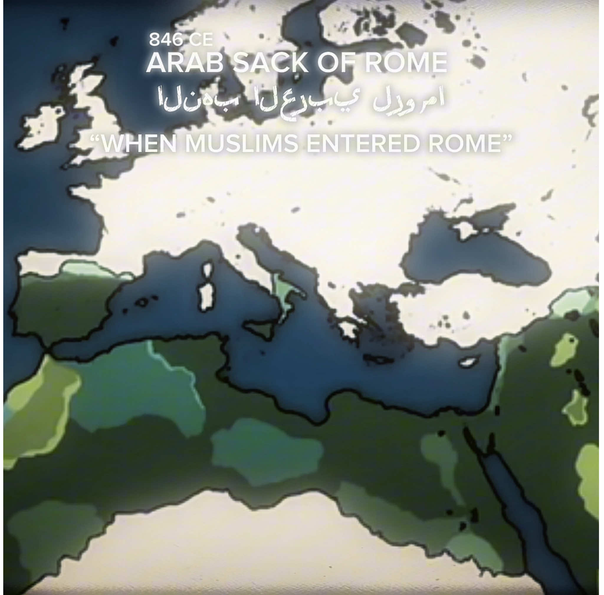 Muslim/arab sack of rome 🏴👳🏻‍♂️🏛️ #muslimnavy #abbasidcaliphate #aghlabids #muslimconquest #abualabbasmuhammad #caliphalwathiq #muslim #muslimtiktok #islam #untoldhistory #untoldfacts #muslimhistory 