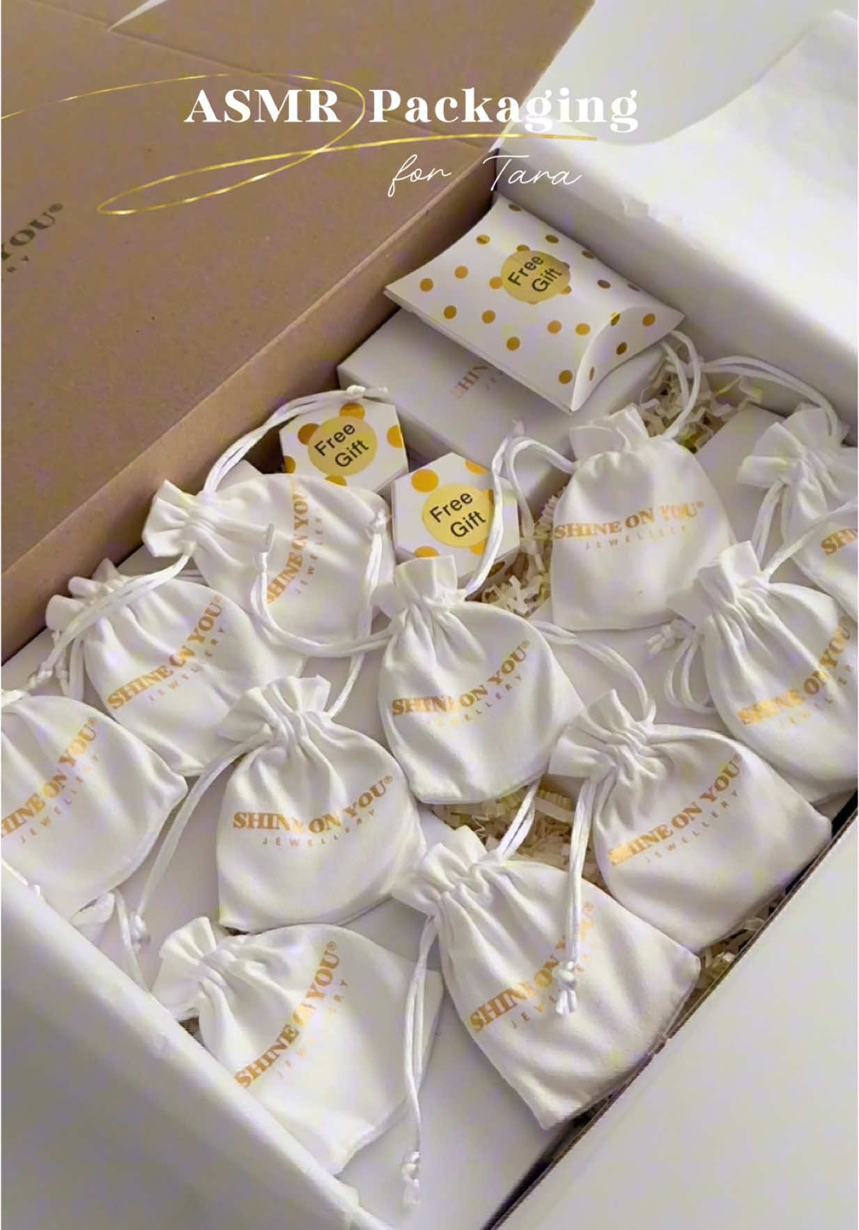 ASMR: Carefully packaging a jewellery order destined for USA!✨ Thank you, Tara!💛 #asmr#asmrpackaging#asmrjewelrypackaging#packwithme#packanordertogether#asmrsounds#asmreating#asmrtapping#asmrrelax#asmrcommunity#goldjewellery#musthavejewelry#uksmallbusiness#ukjewellery#tarnishfreejewelry#waterproofjewelry#womanownedbusiness#aesthetic#fashion