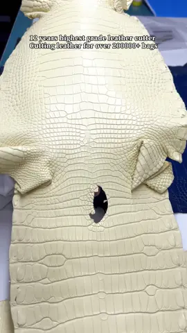 No leather should be wasted. #bag #craftsbag #designerbag #luxury #crocodile 