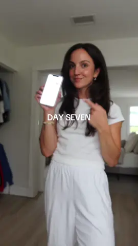 DAY SEVEN! Recreating spring outfits from pinterest — love anything either white linen pants 🤌🏼 #springfashion #pinterestinspired #pinterestoutfit #linenpants #casualstyle #casualoutfitideas 