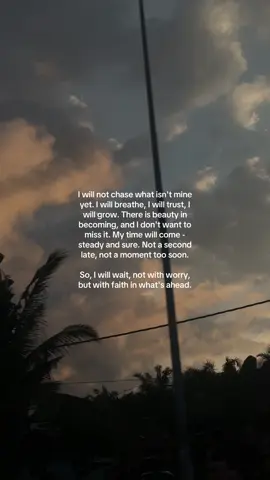 I will not rush -  my time will come 🌷  #faith #havefaith #patience #wait #fyppp #wordsofwisdom #sunset #senja #cloud #views #trustgod 