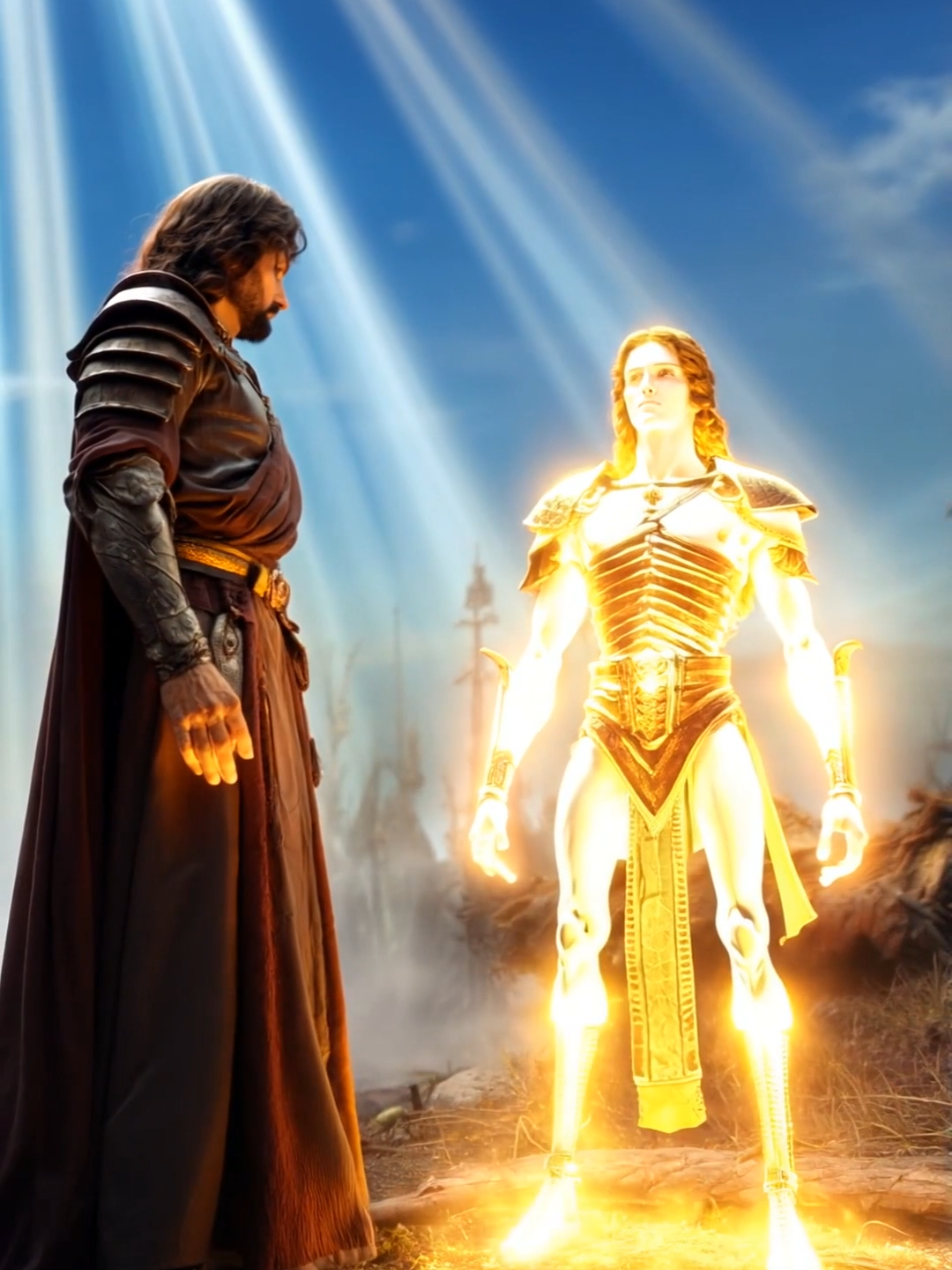 ⚔️ The Knight of Light – Raised by the Hand of Christ ✨ In a realm between heaven and earth, a fallen warrior lies in silence — nothing but bones and broken armor. But as Jesus approaches, divine light flows from His presence. With nothing more than a holy gaze, He awakens the soul of a forgotten knight. Flesh returns, armor reforms, and a legend is reborn in light. Witness a powerful moment of resurrection, grace, and destiny. #KnightOfLight #Jesus #DivineResurrection #EpicTransformation #HolyPower #CinematicVision #SpiritualAwakening #4KFantasy #LegendReborn #HeavenlyScene #FaithAndGlory #JesusSaves #FromBonesToGlory 