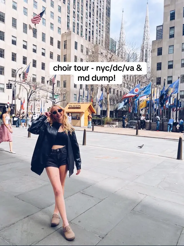 In case you guys were wondering why I was MIA last week, here’s the reason <3 I miss you NYC. #choirtour #choir #travel #nyc #washingtondc #photodump #fypシ゚viral  