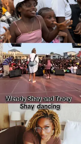 Dancing with Wendy Shay #wendyshay #tracyshay #toolate #viral #newtrend #trending #vibes #ghana 