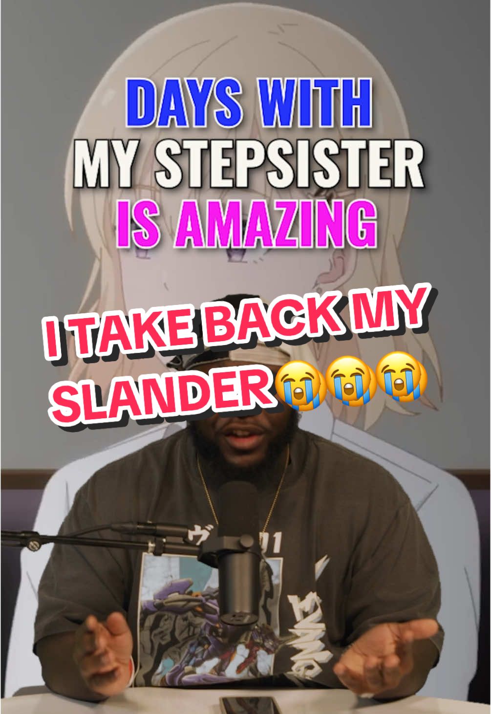 I take back all the sh*t i was talking 😔😪 #anime #animereaction #animerecommendations #animepodcast #dayswithmystepsister 