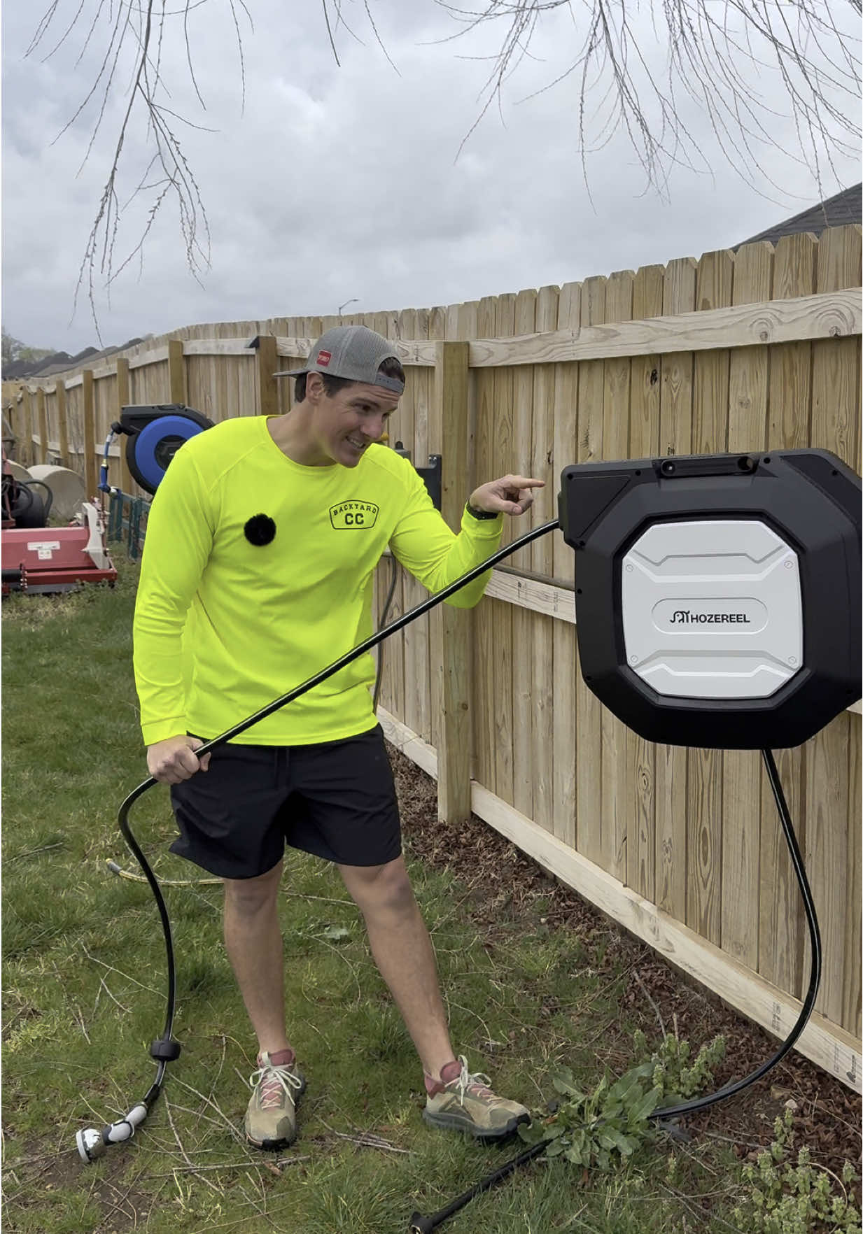 The BEST Hose Reel is… #hosereel #garden #gardenhose
