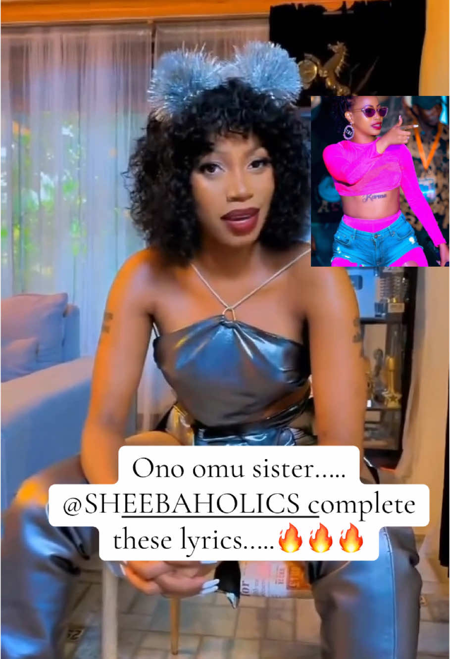 Ono omu sister…..🎤🎶 @SHEEBAHOLICS complete these lyrics…..🔥🔥🔥  #acapella #sheebahkarungimusic #fyp #queensheebah #tbt  @@ariam🦋shantie🌼🔥  @President Sheebaholics @LARRY EMMY @Tairam @DANCHALL @🦋 Winnie wa Sheebah🦋 