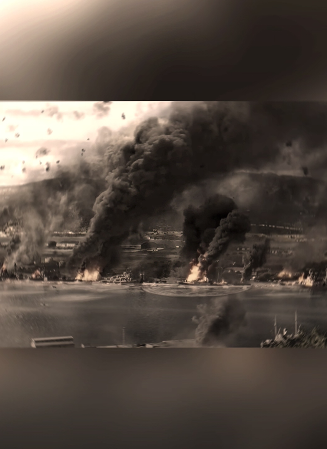ini mungkin jadi postingan terakhir 🥹 Penyerangan Pearl Harbor adalah serangan dadakan yang dilakukan oleh Angkatan Laut Kekaisaran Jepang terhadap Armada Pasifik Angkatan Laut Amerika Serikat yang tengah berlabuh di Pangkalan AL Pearl Harbor, Hawaii, pada hari Minggu pagi, 7 Desember 1941. Serangan inilah yang memicu keterlibatan Amerika Serikat secara langsung di dalam Perang Dunia II. Serangan dimulai sekitar pukul 07:38 pagi waktu Hawaii.[6] Pangkalan AL Amerika Serikat di Pearl Harbor diserang oleh setidaknya 353[7] pesawat tempur, pesawat pembom, dan pesawat peluncur Torpedo dari AL Jepang, dalam 2 gelombang serangan, yang diberangkatkan dari 6 kapal induk AL Jepang. Tercatat 8 kapal tempur (battleship) AS mengalami kerusakan parah, yang 4 di antaranya karam (tenggelam). Seluruh kapal tempur tersebut, selain USS Arizona, di kemudian hari dapat diangkat dan diperbaiki, dan 6 di antaranya dapat berdinas kembali dan diturunkan di sejumlah pertempuran dalam Perang Dunia II. Jepang juga menenggelamkan atau merusak 3 kapal penjelajah, 3 kapal perusak, 1 kapal latih anti pesawat udara, dan 1 kapal penyebar ranjau. Serangan ini juga mengakibatkan 188 pesawat terbang Amerika Serikat rusak atau hancur, serta mengakibatkan korban jiwa sebanyak 2.403 korban meninggal dan 1.178 korban luka.[8] Namun demikian, sejumlah fasilitas seperti instalasi penting pangkalan, pembangkit tenaga listrik, galangan kapal, fasilitas pemeliharaan, fasilitas penyimpanan bahan bakar minyak, fasilitas penyimpanan torpedo, dermaga kapal selam, dan bangunan markas pangkalan tidak ikut diserang. Di lain pihak, Jepang 'hanya' kehilangan 29 pesawat, 5 kapal selam mini, dan 65 personel. Selain itu tercatat 1 pelaut AL Jepang, yaitu Kazuo Sakamaki, tertangkap oleh pihak AS. Setelah peristiwa ini, Jepang baru menyatakan perang kepada Amerika Serikat dan memulai kampanye militernya di Asia-Pasifik Raya. Serangan ini mengawali keterlibatan Amerika Serikat dalam Perang Pasifik. #pearl #pearlharbor #america #japan #ww2 #war #pasific #history #military #fyp 