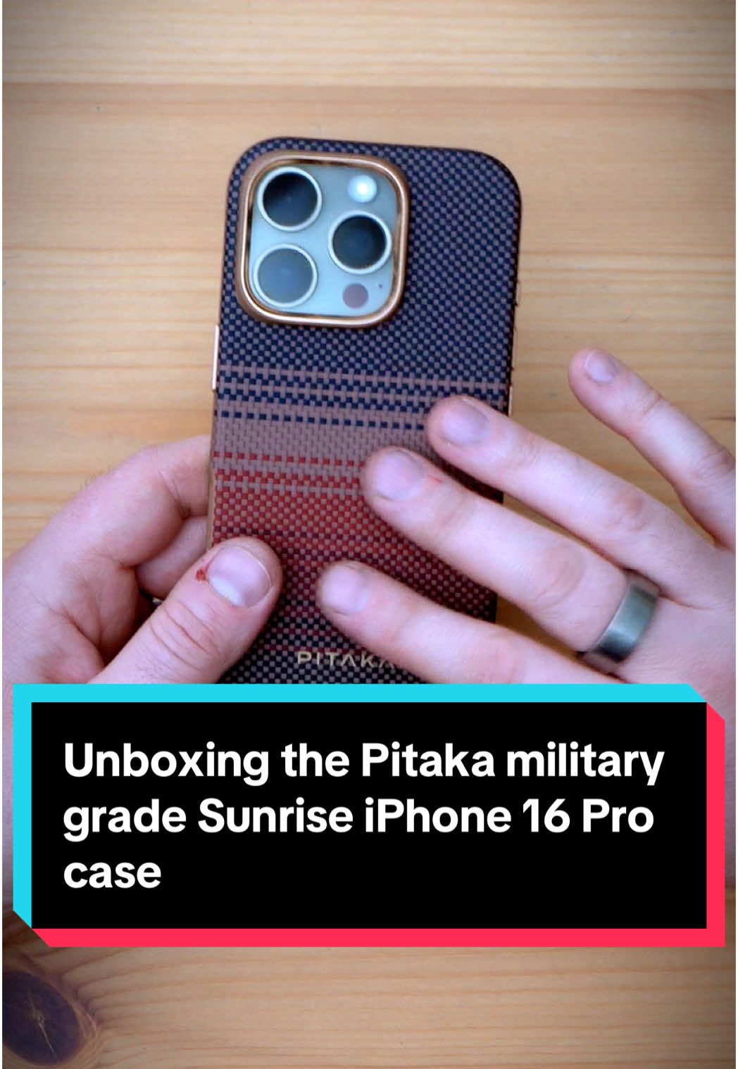 Today we're unboxing the beautiful Military Grade Sunrise iPhone 16 Pro case from @PITAKA When I ordered my new iPhone ahead of the launch earlier this year, my friends at Pitaka asked if I'd like to try out some of their brand new cases for this year and I happily said yes. This is one of the most beautiful iPhone cases I've seen!   Check out my full review on my Youtube channel! Thanks for watching and please subscribe!  #pitaka #ipitaka #UltraSlimCase #wovencase #IrishVlogger #thincase #iPhone16case #iPhone16procase #magsafecase #IrishYouTuber #NoSmallCreator #fyp 