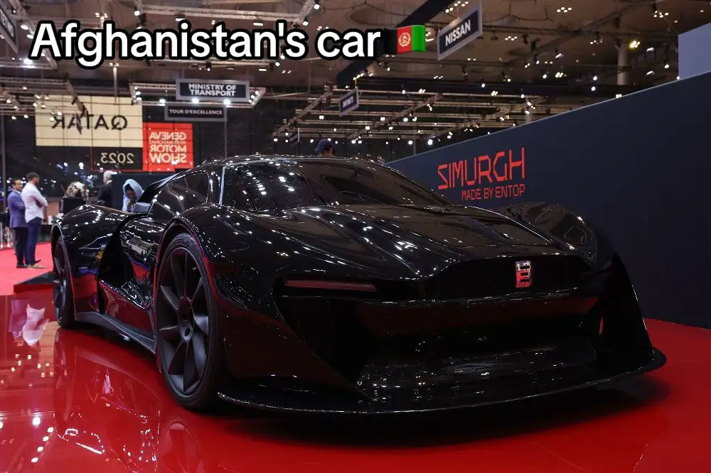 Simurgh (Persian: سیمرغ),[2] also reported by other names such as Mada 9, Black Swan, and Helmet,[3] is an economic sport car prototype engineered by Mohammad Raza Ahmadi and produced by the Entop in Afghanistan.[4][5] It was shown to the public at Kabul University in late 2022, with assistance from the Afghan IT Ministry and the Innovation Center of Afghanistan.[6] A year later it was displayed at the Geneva International Motor Show.[2] The Simurgh was reported to be running on a Modified 1ZZ-FE engine originally intended for a Toyota Corolla from year 2000. The exotic car was developed in more than five years by Ahmadi and his team in the Naw avari (Innovation) Center of the Afghanistan Technical Vocational Institute (ATVI),[7][8]