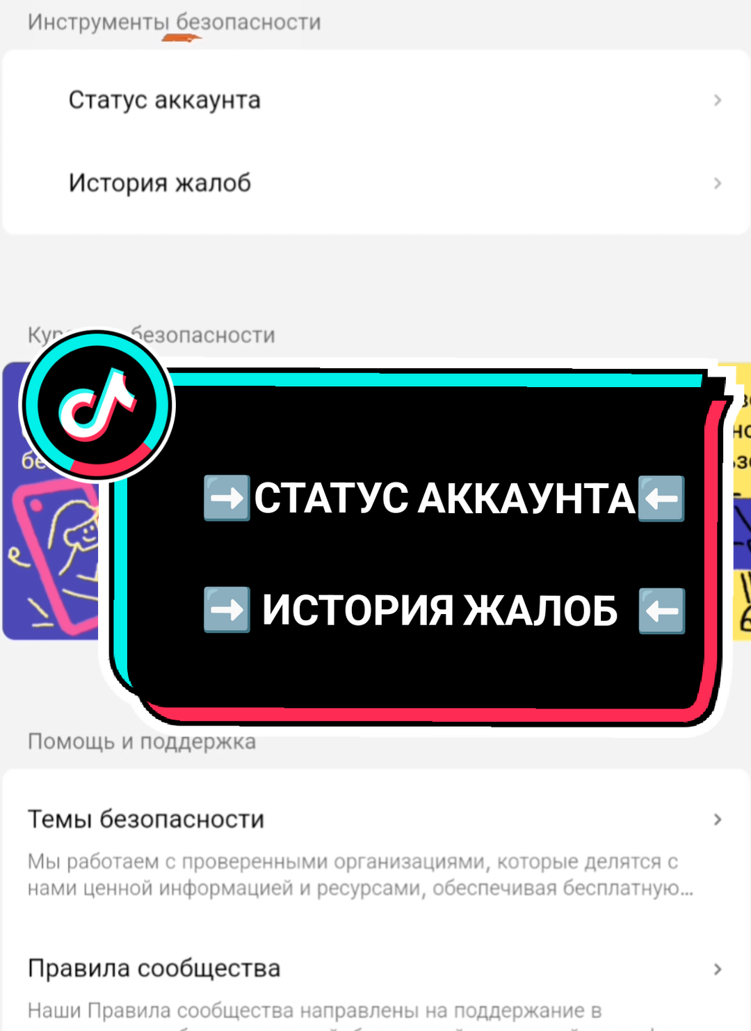 ➡️СТАТУС АККАУНТА⬅️ ➡️ИСТОРИЯ ЖАЛОБ ⬅️ #тикток #комментарии #настройки #тиктокеркомедии #tik_tok #tiktokviral #tiktoknews #tiktoker #тиктокрекомендации #tik #creator 