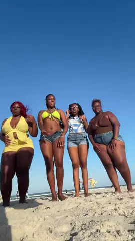 Beach day with my N-Sisters 💜 #daytonabeach #fyp 