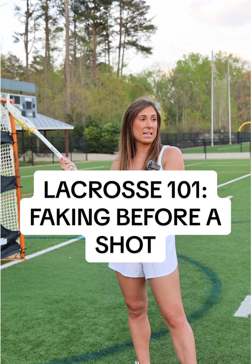 LACROSSE 101: FAKING BEFORE A SHOT  #laxwithlex #lacrosse #girlslacrosse #lax #lacrossehighlights #lacrossetok #lacrossetraining #coaching #georgia #coach #lacrossecoach #lacrosseplayer #fyp #CapCut 