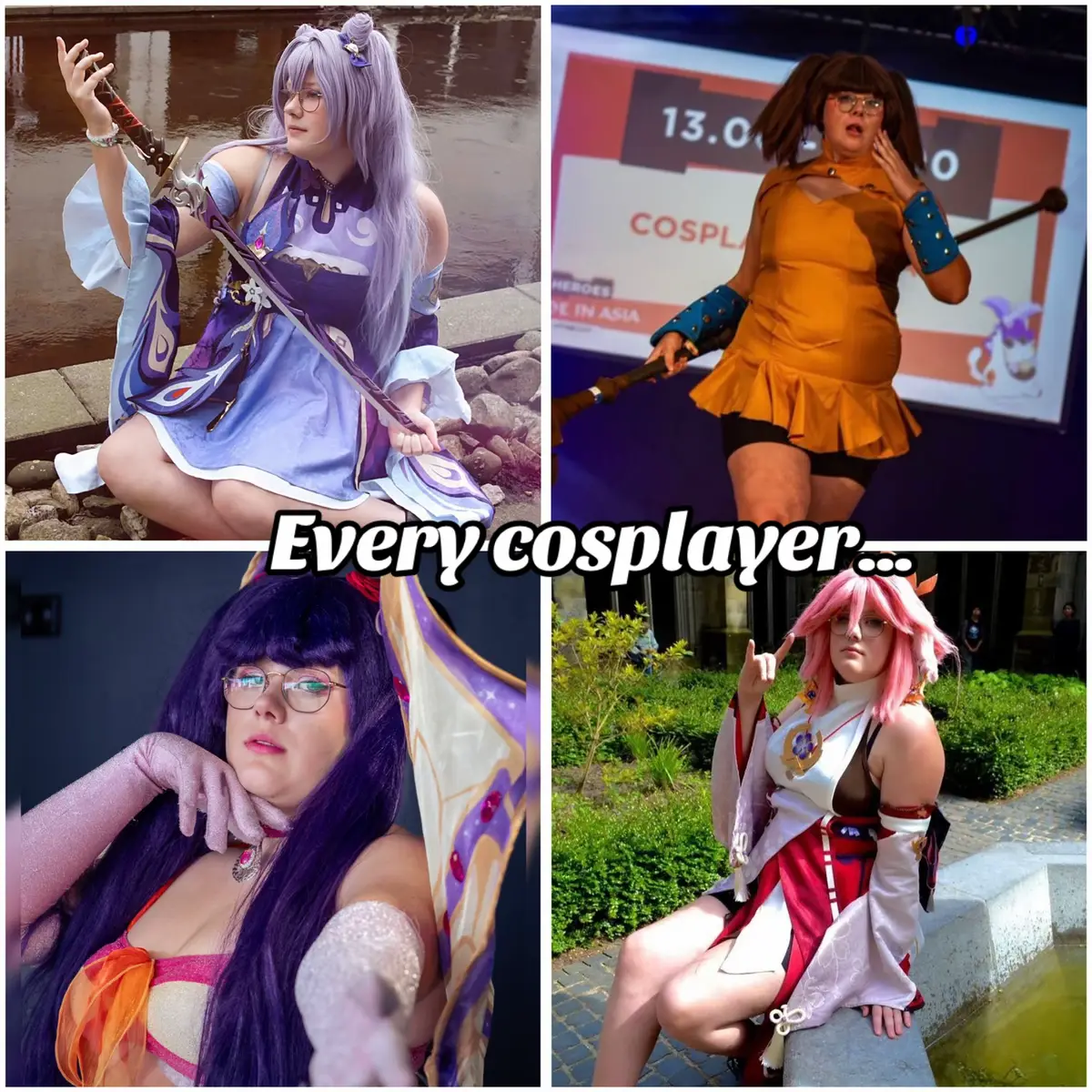 (Inspired by @Alo ) Rafayel ~ @Culination  Sylus ~ @KONOHiGHMARU 🍉  Itto ~ @Isa  Yae miko ~ @akkun  I had the honour to meet all of these people in person <33 #cosplay #kitsune_cos1 #cosplayidols #fyp #viral_video #cosplayer #cosplayfyp #idols 