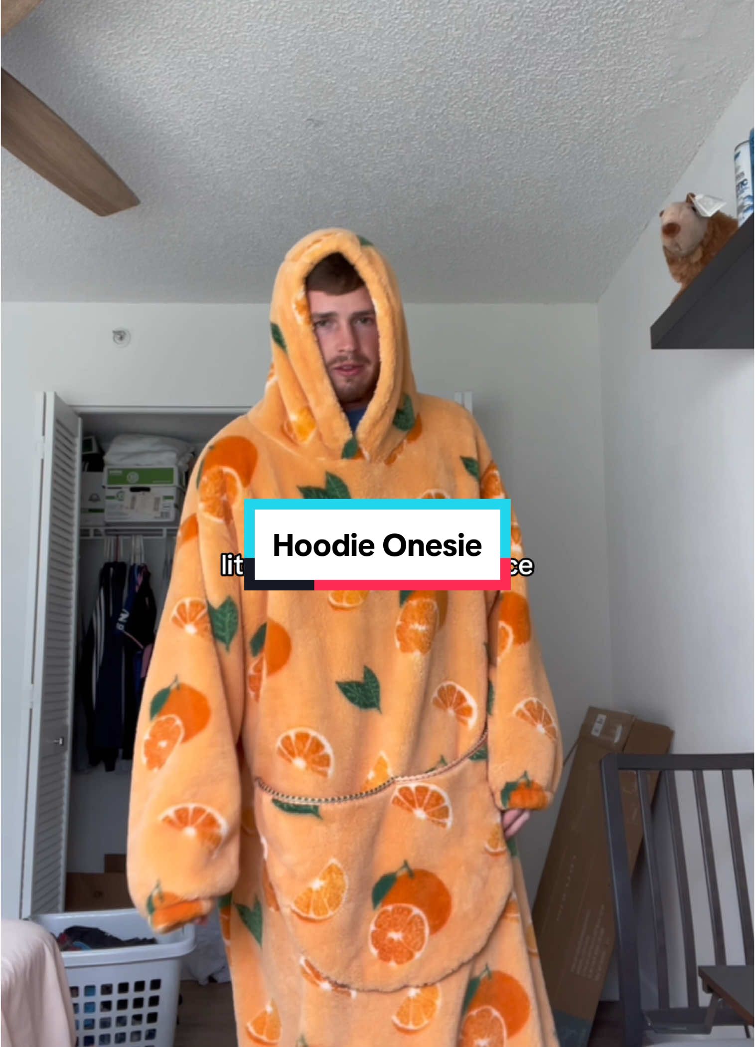 This hoodie onesie deserves all the hype it’s ever gotten  #hoodie #onesie #hoodieszn #ttshop #tiktokshop 
