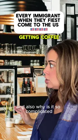 Just trying to order a coffee… but apparently there are 100 ways to say 'I want caffeine' 😂☕ #CoffeeCulture #TooManyChoices #ComplicatedOrders #BaristaProblems #immigrantstorytime #latinos #latina #europpean #immigrants