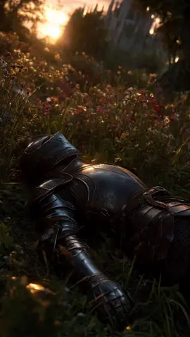 Resting before the battle #darkfantasy #medieval #aicommunity #animation #fyp 