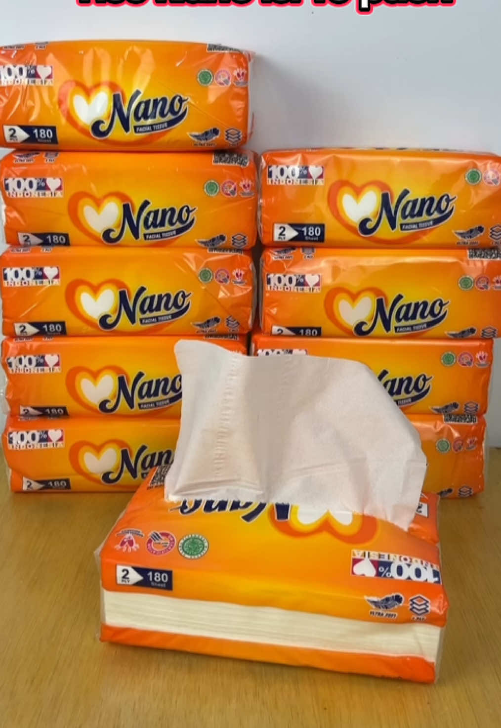 Tisu Nano 180 sheet 2 ply paket isi 10 pack tisu nano harga promo diskon #tisunano #tisupromo #tisudiskon #tisupaket #tisupakethemat #tisu #tissue #tisuwajah #tisuviral #tisuviraltiktok #tisubagus #tisu10pack #tisuisi10pack 