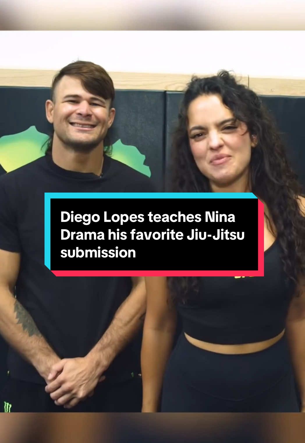 Diego Lopes teaches Nina Drama his favorite Jiu-Jitsu submission #UFC #diegolopes #alexandervolkanovski #chama #mma #ninadrama #kickboxing #boxing #muaythai #muaythaifighter #muaythaifighter #taekwondo #jiujitsu #brazilianjiujitsu #jiujitsugrappling #jiujitsulifestyle #wrestling #wrestlingtiktok #wrestlingtok #fit #Fitness #grappling #karate #ufc314 