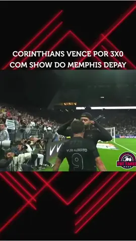 CORINTHIANS VENCE POR 3X0 COM SHOW DO MEMPHIS DEPAY #kwaiesportes #tiktokesporte #esporteviral #Corinthiansxvasco #Corinthians 