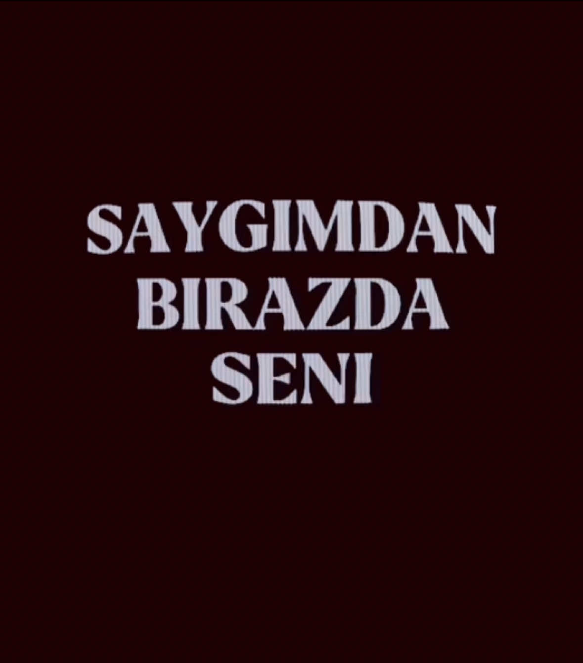 Saygımdan birazda seni unutmaya kıyamadıysam #bengü #saygımdan #lyrics 