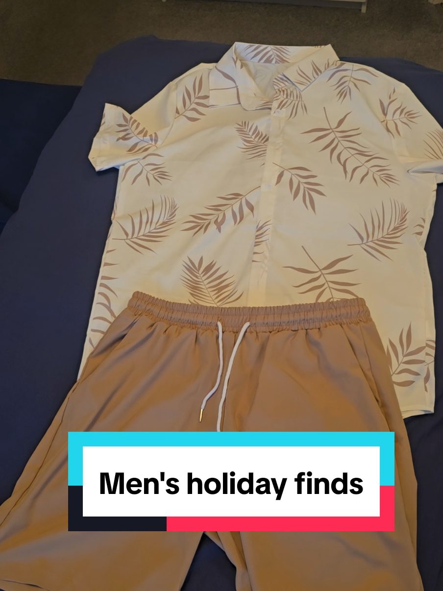 This outfit passes the vibe test. Can't wait for hubby to wear this on our next trip. Already have matching outfits for Ethan and myself. #holidayoutfit #mensfashionwear #mensoutfit 