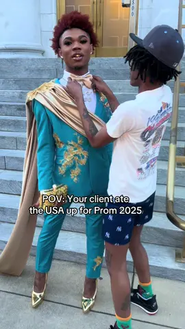 This is a Tylar + @Kenya Buchanan collab baby 🔥! Thank you Mrs. Kenya for the beautiful cape that you constructed on this suit. I couldn’t thank you enough. Thank you Jayy Dee for entrusting me with this vision to help bring your dream prom suit to life! #prom2025 #customsuit #customsuits #prom2025🔜 #suits #suit #promlook #suitdesigner #designer #promdiy #promdesigner #senior #senioryear #promday #promvibes #promvlog #seniorprom #prominspiration #suitinspiration #thebaddest #creative #creativesuit #blackprom #prompictures #promfavorites #promproposal #ate #designerfashion #designercheck #designs #floralsuit 