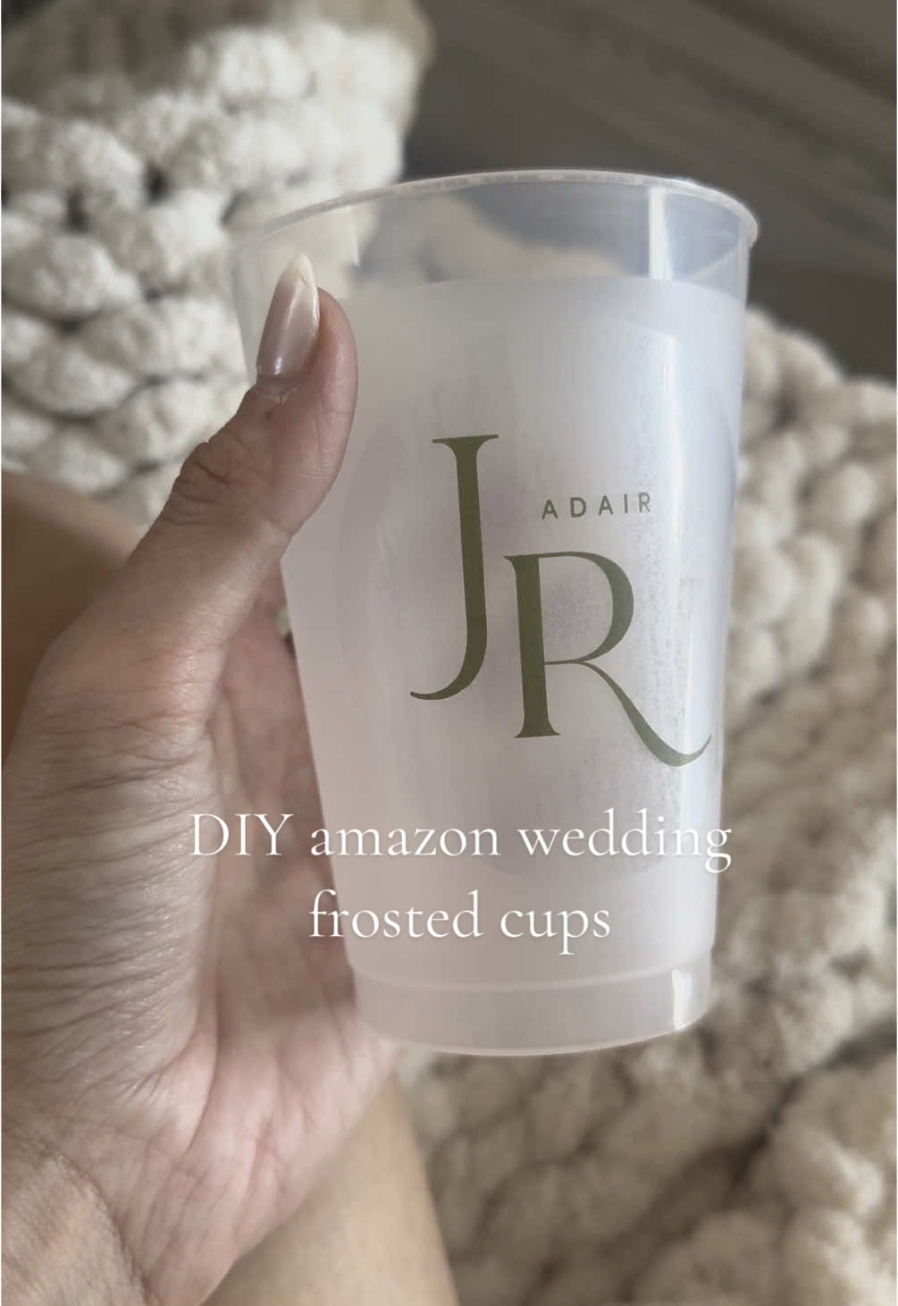 500 wedding frosted cups total for under $150!!!! Linked in my Amazon storefront!🤎🫶🏻 This wedding DIY was so simple and so worth it. 🥂 #WeddingDIY #FrostedCups #weddingcups  #WeddingDecor #DIYWedding #AmazonFinds #WeddingIdeas #CraftyBride #UniqueWedding #CustomCups #WeddingInspiration #HandmadeDecor #DIYProjects #WeddingDetails #WeddingTrends #BridalCrafts #CupDesign #WeddingSeason #BrideGoals #AmazonDIY #WeddingFavors #WeddingDecorInspo #weddingfinds #weddingtabledecor #tablesetting #bride 
