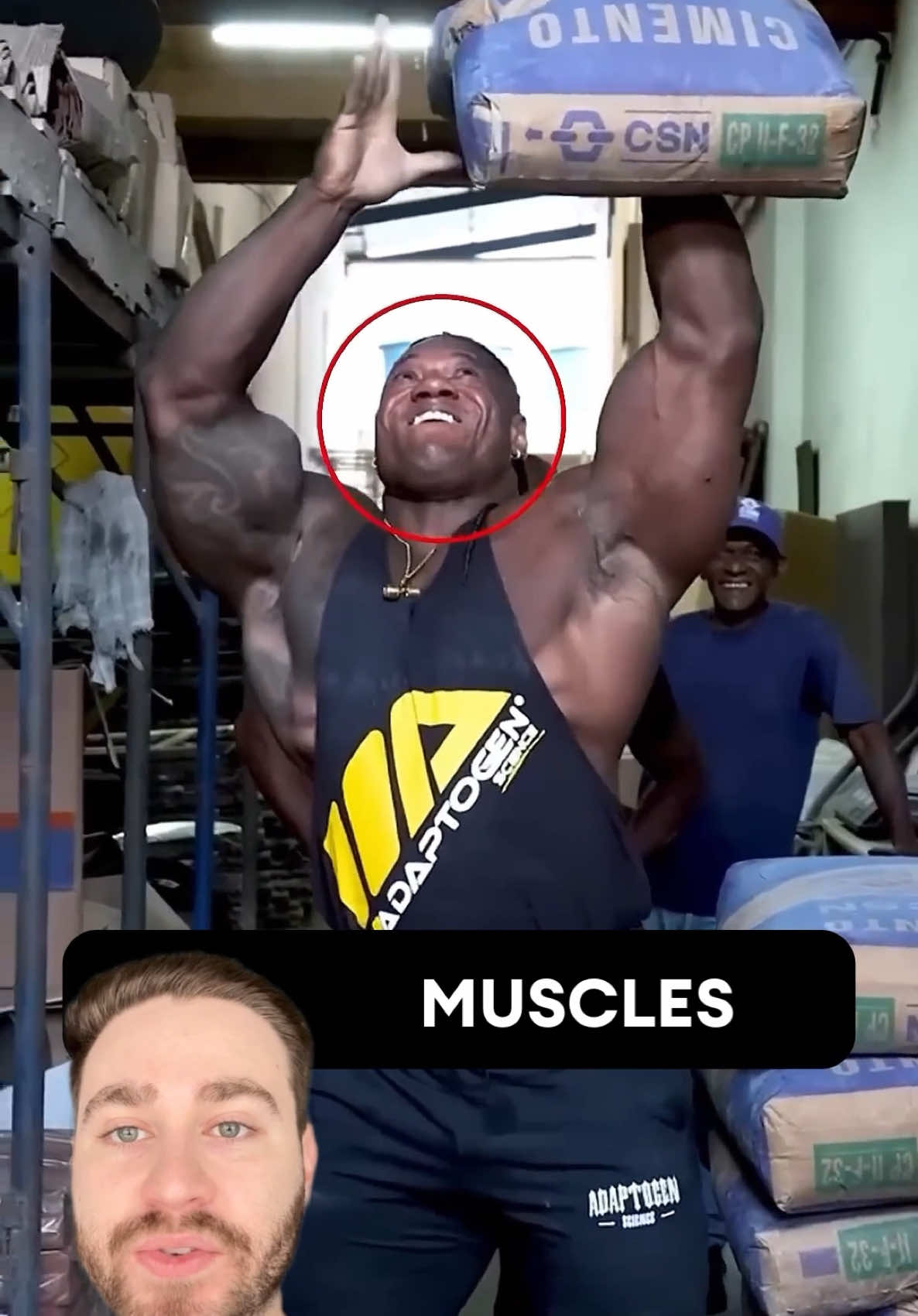 2 Bodybuilders Vs 1 Construction Worker Liftoff!