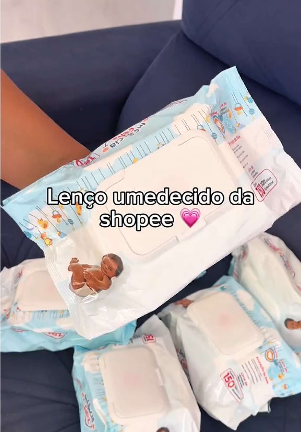 Cadê as mamães que amam economizar? 💗  @Shopee Brasil 🛍️ #viral #compras #achadinhos #dica #maternidade #shopee #lencos #economia #explore #foruyou 