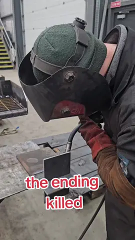 He breaks all the laws of physics🤣 #welder #welding #weldingtiktok #fyp #foryoupage❤️❤️ #welderslife #trendingvideo #humor  #creatorsearchinsights 