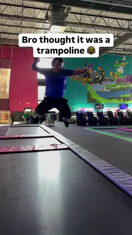 it was not 😂 #fyp #trampoline 