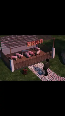 Thought the pig had a crush on him #truestory 