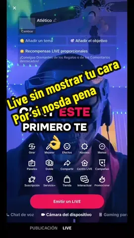 Así puedes hacer live sin mostrar tu cara 
