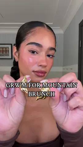 GRWM for a mountain top brunch in Aspen with @sephora 🥹☕️✨  Products used: @Diorbeauty Concealer & Forever Glow Tint- shade 4 + Dior blush in Pink @Tower 28 Beauty Concealer in NoHo @Charlotte Tilbury Setting Spray & powder in Tan & Medium @Josie Maran Lotion in Vanilla Vibez @Rare Beauty Blush in Hope & clear brow gel   @Too Faced Brown Mascara  @Huda Beauty Lip liner-Warm Brown @Pixi Beauty Sheer Cheek Gel-Flushed (on lips) @Fenty Beauty Gloss Balm-Fu$$Y @Olehenriksen Lip in Strawberry Sorbet  @Gisou Honey Hair Oil @Phlur Fragrances Vanilla Skin Perfume #grwm #sephorasale #makeup #beauty 