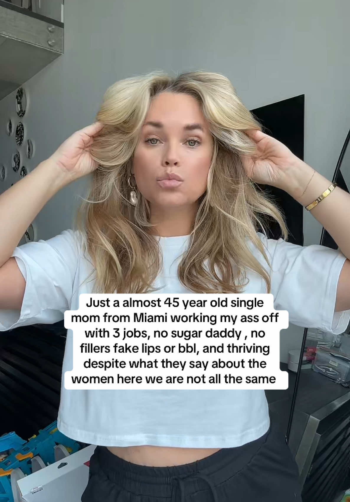 Just letting you know we are not all unemployed and looking for rich men here . #miami #miamiwomen #40s #40stiktok 