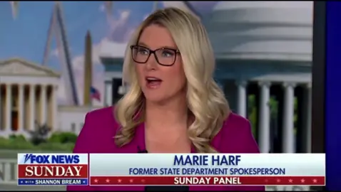 NEVER THOUGHT I'D SEE THIS Fox News, Marie Harf calls out Trump for his to be hard on Russia and for putting tariffs on uninhabited islands but not on Putin. 🤔 #USA #american #usatiktok #unitedstatestiktokers🇺🇸 #unitedstatesofamerica🇺🇸 #america #unitedstatesofamerica #maga 