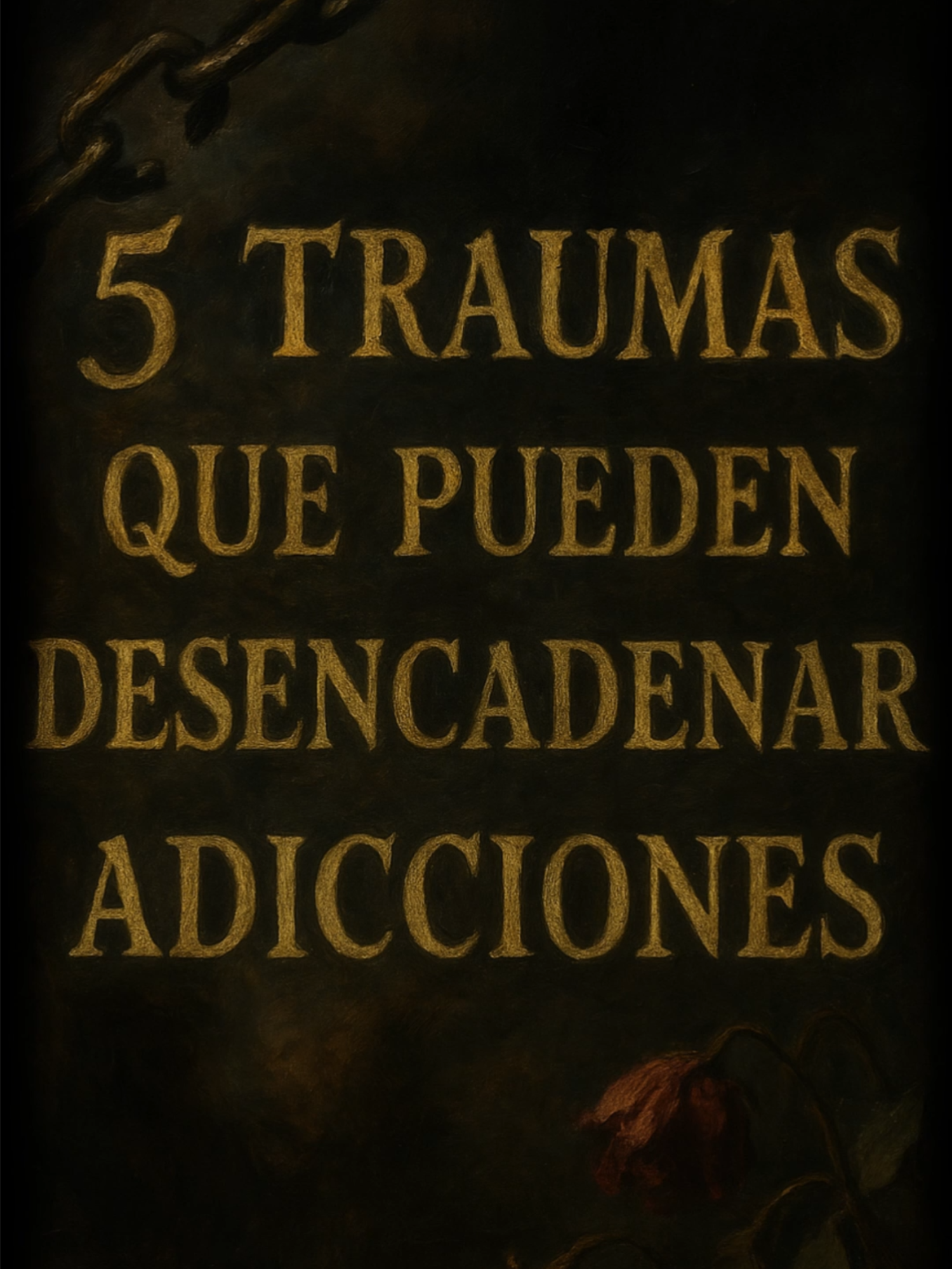 5 Traumas que causan adicciones ¿Sufriste alguno? Comenta aqui 🔽 #psicologia #reflexion #alcoholismo #adicciones #AA #ayuda #darkart