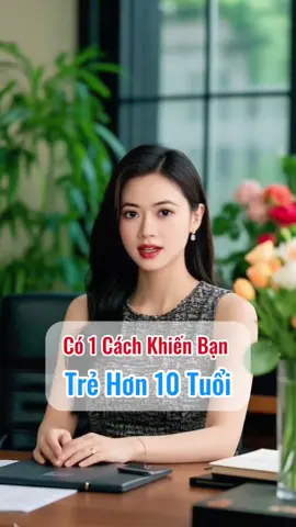 Có 1 cách để bạn trẻ hơn 10 tuổi với nguyên liệu rẻ tiền #goclamdep #khoedepcungthuy8 #khoedepmoingay 