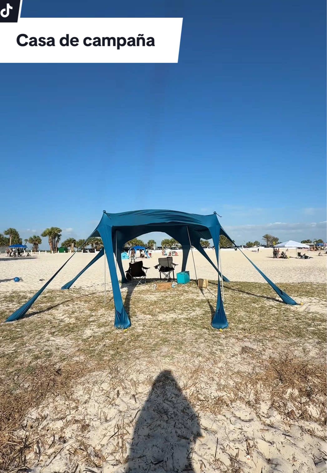 Tienda de playa o casa de campaña #Summer #tiendadeplaya #casadecampo #beach #beachtent #camping #picnic #sun 