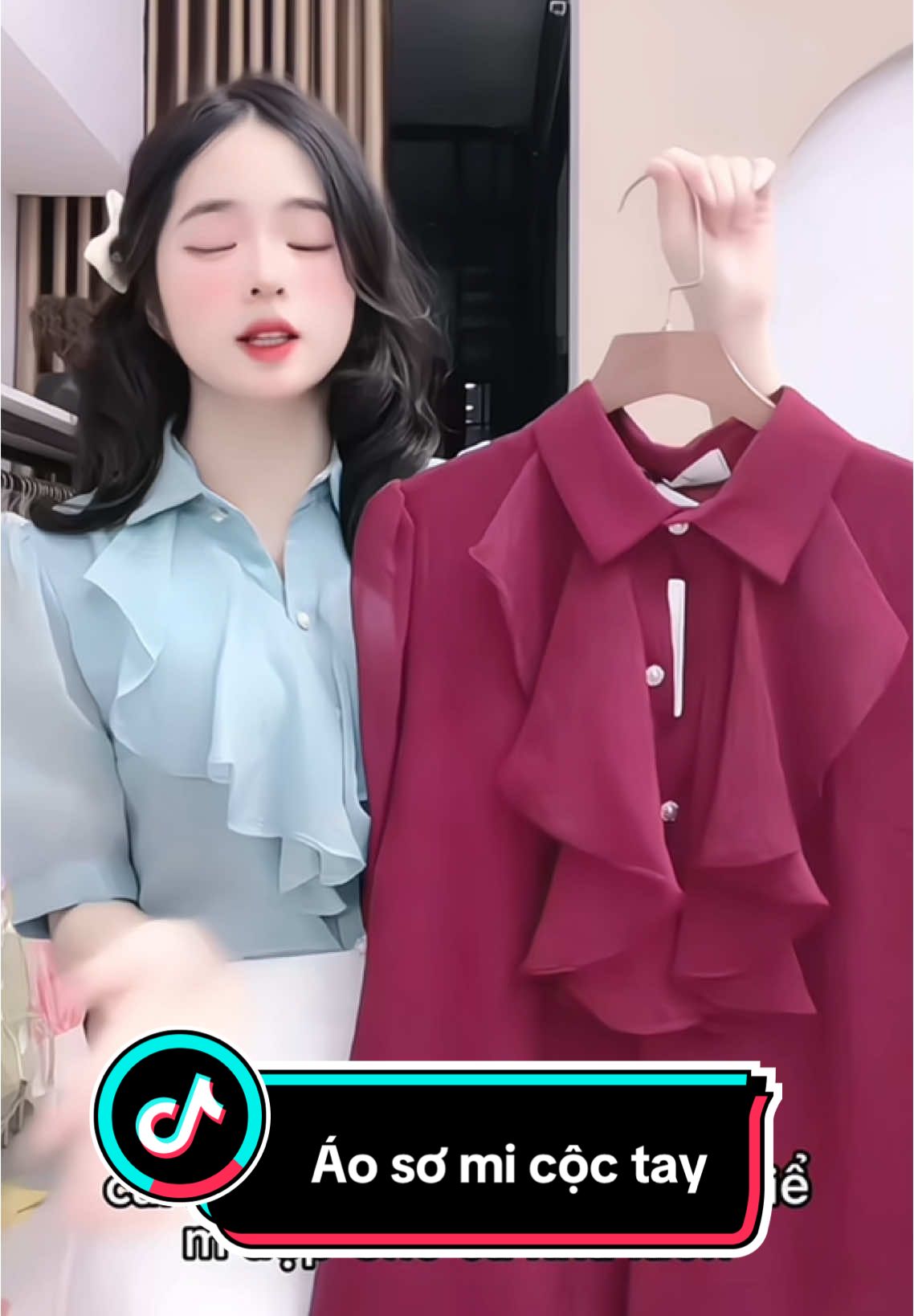 Áo sơ mi cộc tay #hottrent #xuhuong #thinhhanh #aosomi #sominu 