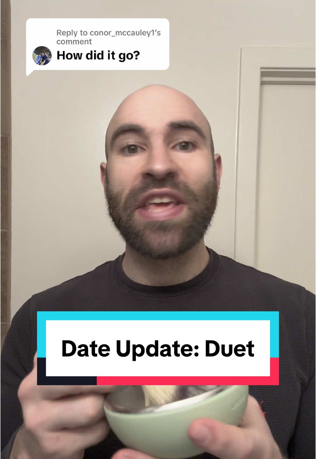 Replying to @conor_mccauley1 she’s not the one #bald #beard #date #shaving #shave #asmr 