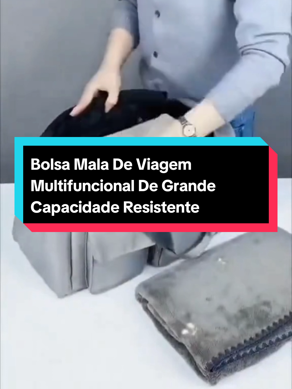 Bolsa Mala De Viagem Multifuncional De Grande Capacidade Resistente e Impermeável GARANTA JÁ A SUA #shopee #bolsa #viagem #mala  https://s.shopee.com.br/10pOg0J2p6