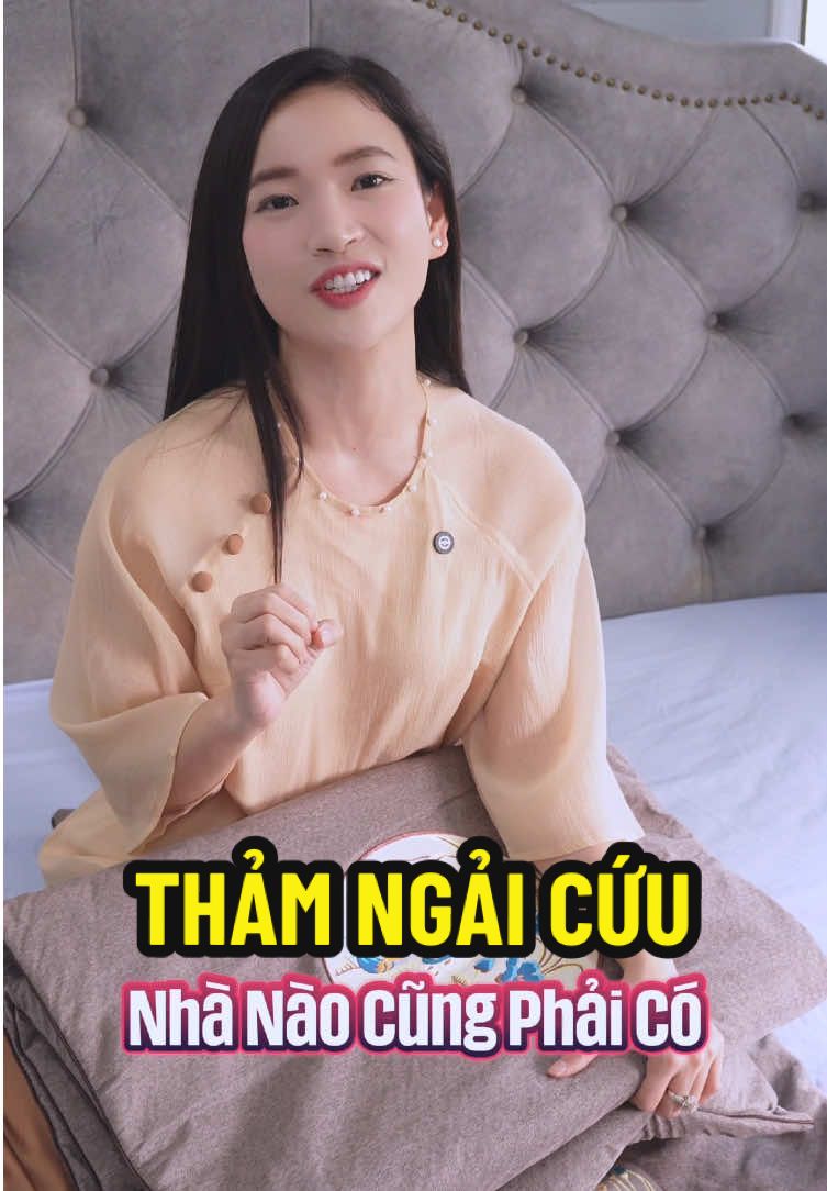 Nhất định nhà nào cũng phải có 1 - 2 tấm thải ngải cứu cao cấp #suckhoechomoinguoi #hoangthinhan #doctornutri #thamngaicuu #thamngaicuudongy 